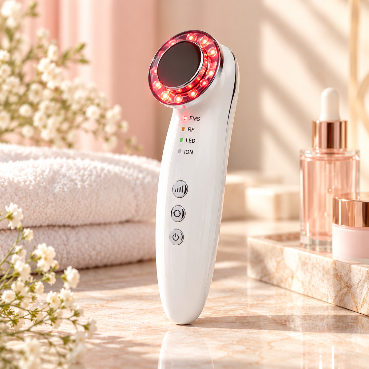Masajeador Facial Electrico de Belleza y Antienvejecimiento